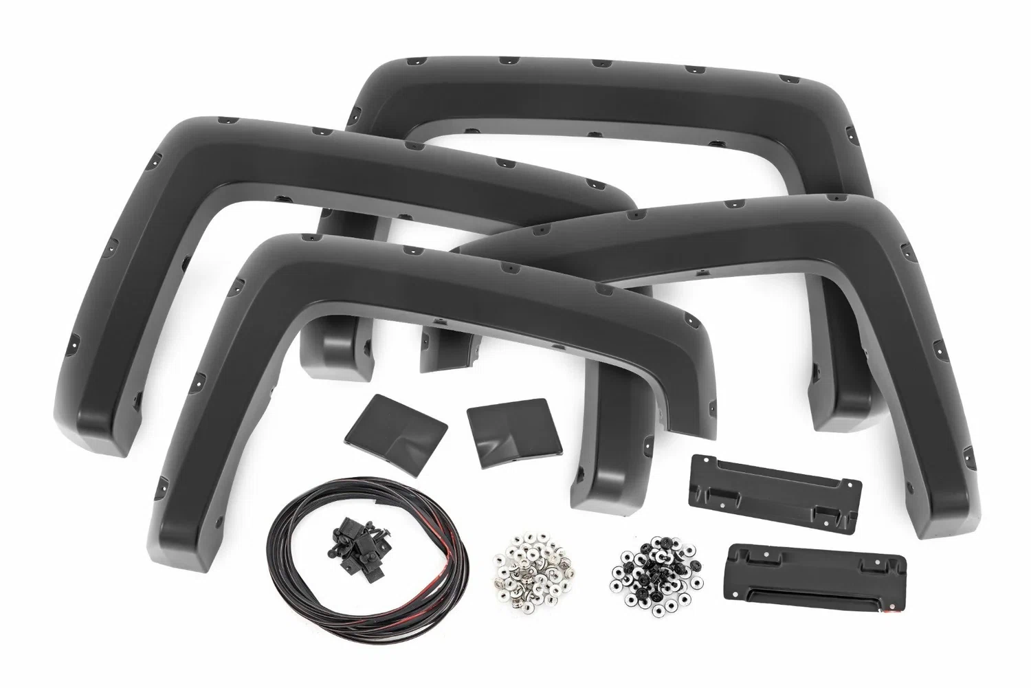 Fits Silverado 1500(14-18) Pocket Fender Flare 6'7_ & 8' Bed Blue F-C11412B-GA0